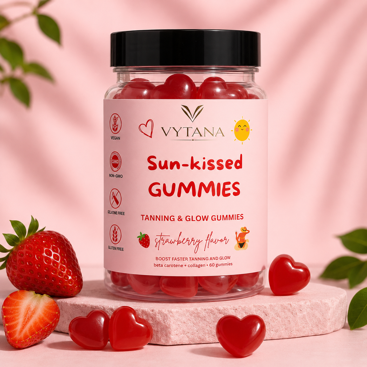 Sun-kissed gummies